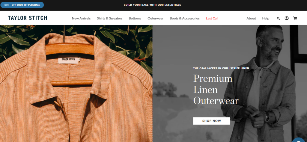 top Shopify Fashion Store example